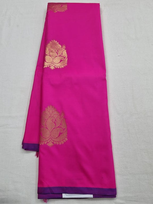 Kanchipuram Blended Trendy Soft Silk Saree 350