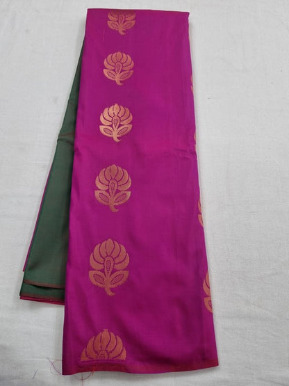 Pink And Purple Kanchipuram Pure Silk Sarees – Kanchipuram Lakshaya Silks