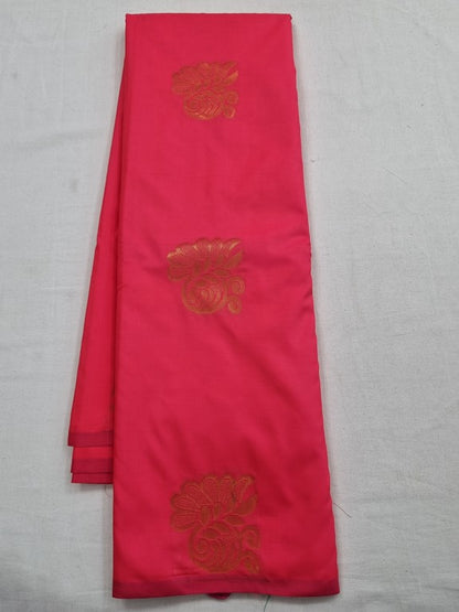 Red And Gold Kanchipuram Pure Silk Sarees – Kanchipuram Lakshaya Silks
