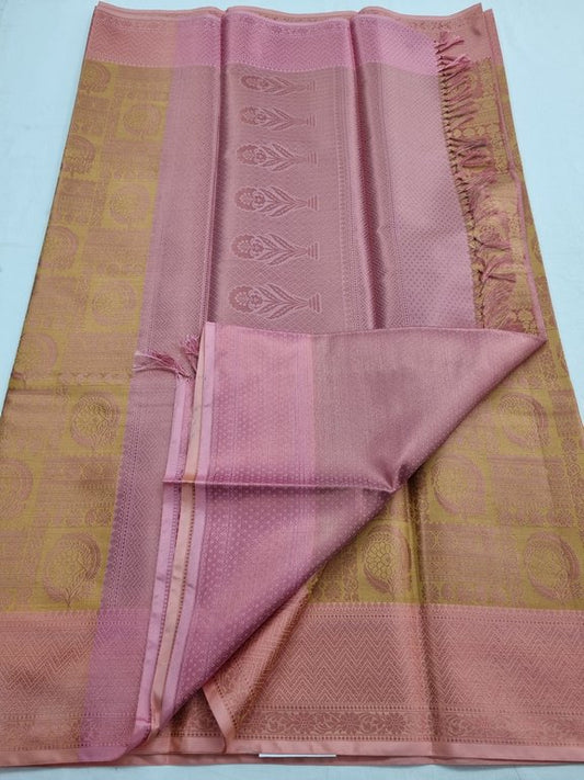 Kanchipuram Blended Trendy Tissue Silk Saree 360