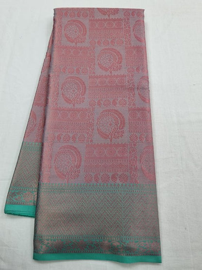 Blue And Pink Kanchipuram Pure Silk Sarees – Kanchipuram Lakshaya Silks