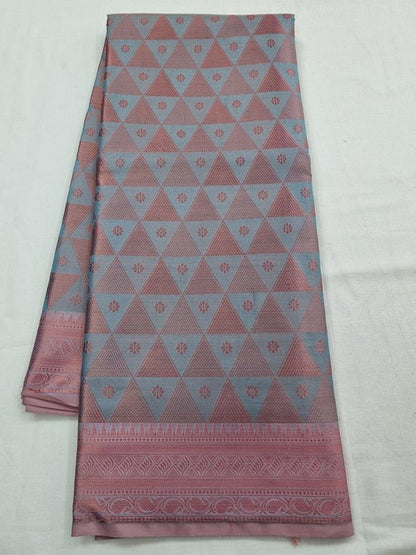 Royal Blue And Maroon Kanchipuram Pure Silk Saree – Kanchipuram Lakshaya Silks