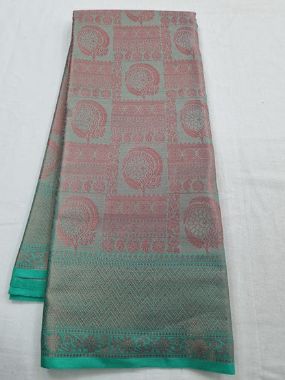 Tissue Silk' And 'Blue' Kanchipuram Pure Silk Sarees – Kanchipuram Lakshaya Silks