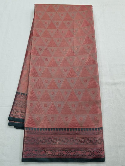 Red And Black Kanchipuram Pure Silk Sarees – Kanchipuram Lakshaya Silks