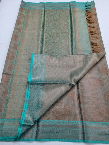 Maroon And Teal Kanchipuram Pure Silk Sarees – Kanchipuram Lakshaya Silks