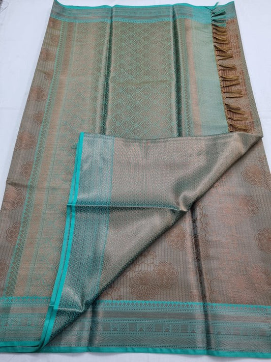 Kanchipuram Blended Trendy Tissue Silk Saree 390