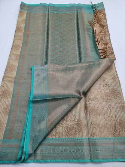 Kanchipuram Blended Trendy Tissue Silk Saree 399 – Kanchipuram Lakshaya Silks
