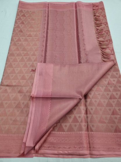 Kanchipuram Blended Trendy Tissue Silk Saree 400 – Kanchipuram Lakshaya Silks
