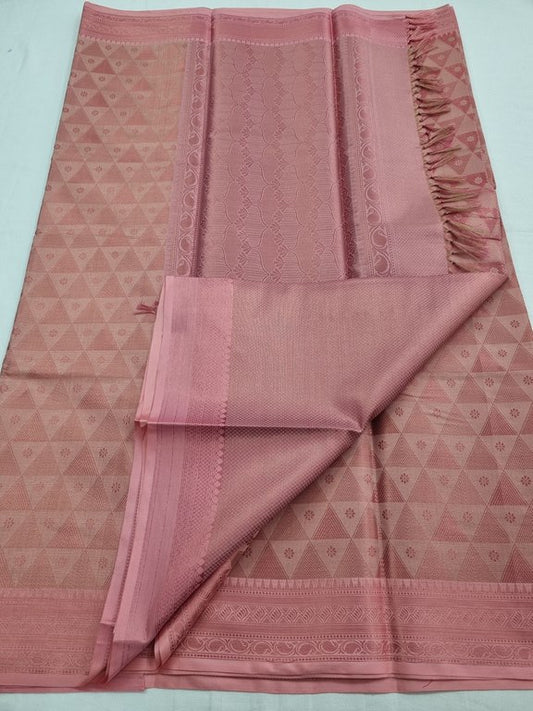 Kanchipuram Blended Trendy Tissue Silk Saree 400