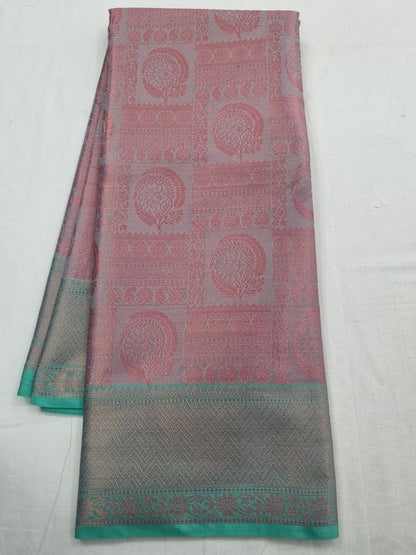 Maroon And Teal Kanchipuram Pure Silk Sarees – Kanchipuram Lakshaya Silks