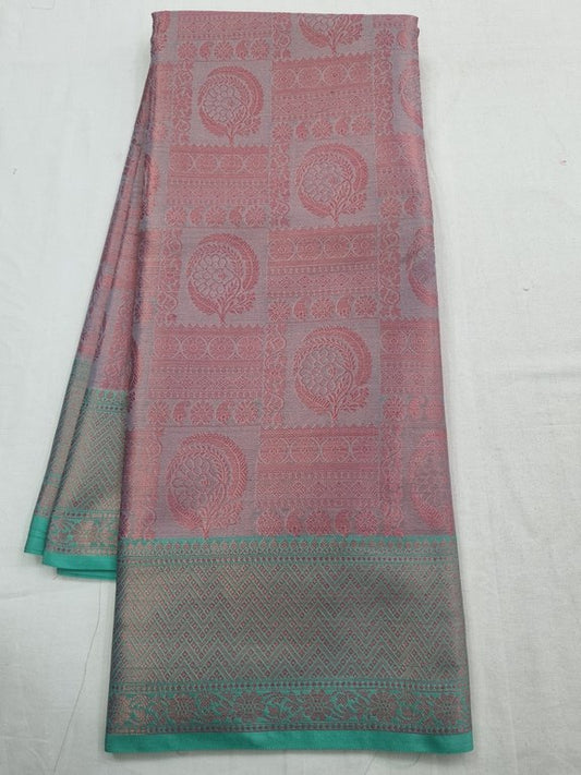 Kanchipuram Blended Trendy Tissue Silk Saree 405