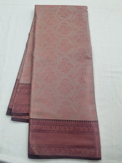 Kanchipuram Blended Trendy Tissue Silk Saree 408 – Kanchipuram Lakshaya Silks