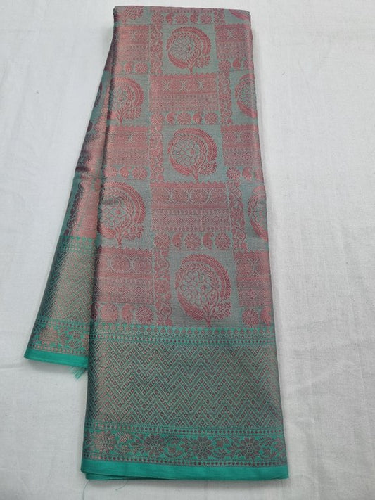 Kanchipuram Blended Trendy Tissue Silk Saree 409
