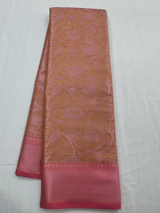 Kanchipuram Blended Trendy Tissue Silk Saree 410