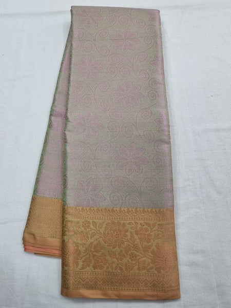 Kanchipuram Blended Trendy Tissue Silk Saree 412