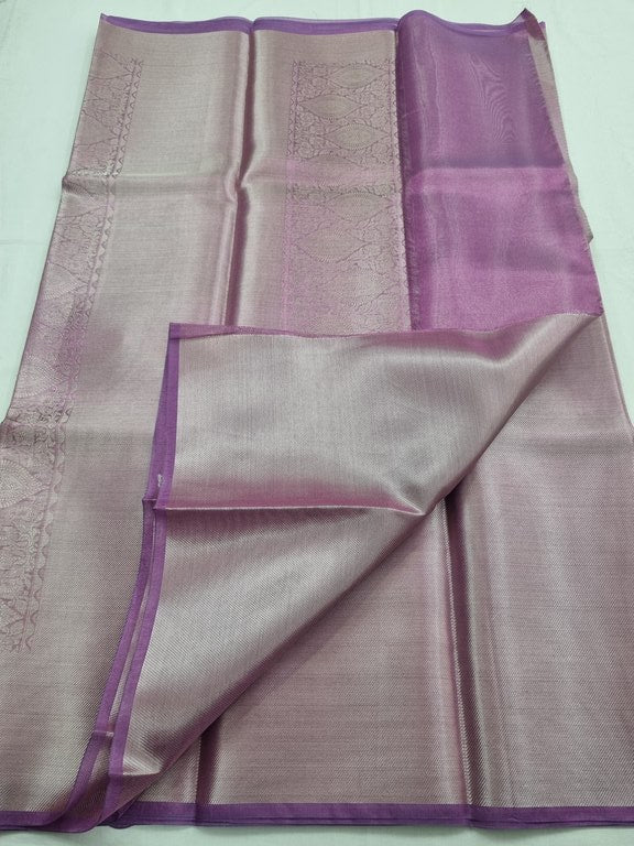 Kanchipuram Blended Trendy Tissue Silk Saree 417