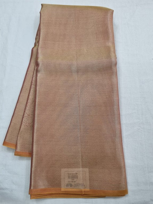 Kanchipuram Blended Trendy Tissue Silk Saree 418