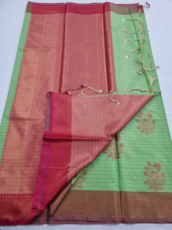 Kanchipuram Blended Trendy Soft Silk Saree 421