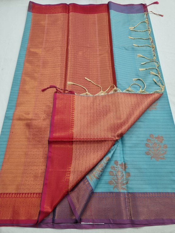 Kanchipuram Blended Trendy Soft Silk Saree 422