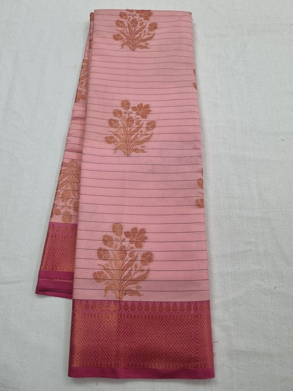 Kanchipuram Blended Trendy Soft Silk Saree 423