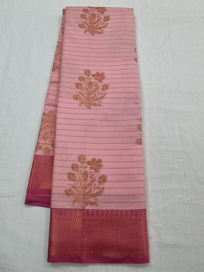 Pink And Red Kanchipuram Pure Silk Sarees – Kanchipuram Lakshaya Silks