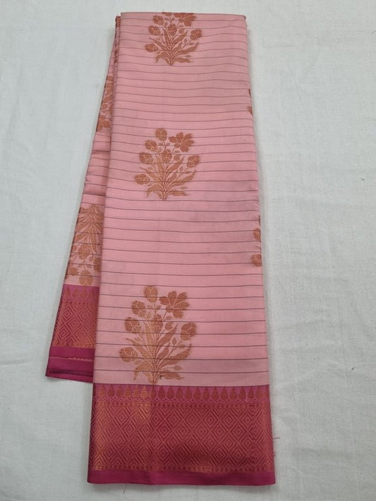 Kanchipuram Blended Trendy Soft Silk Saree 423