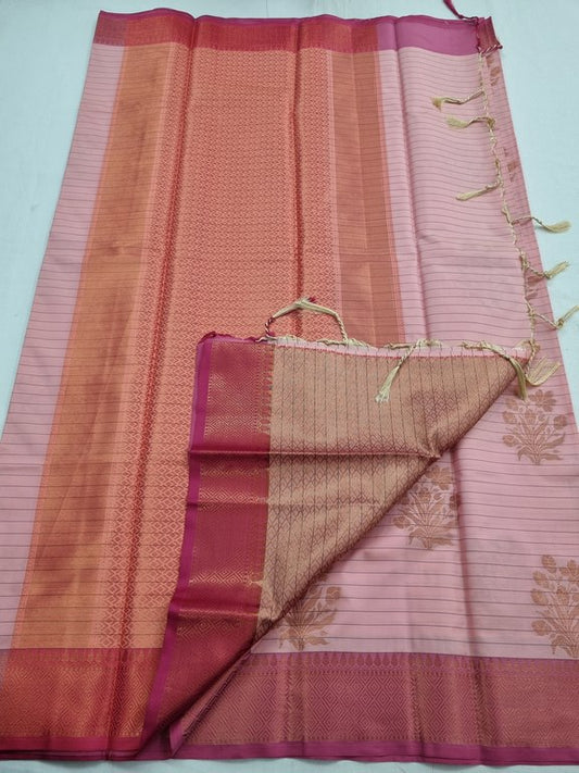 Kanchipuram Blended Trendy Soft Silk Saree 423