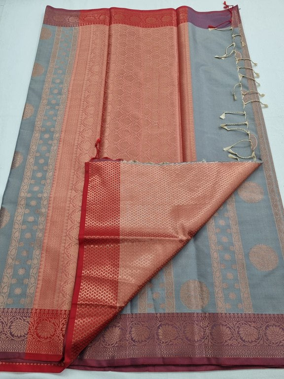 Kanchipuram Blended Trendy Soft Silk Saree 427