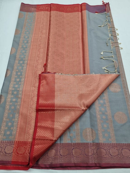 Maroon And Cream Kanchipuram Pure Silk Sarees – Kanchipuram Lakshaya Silks
