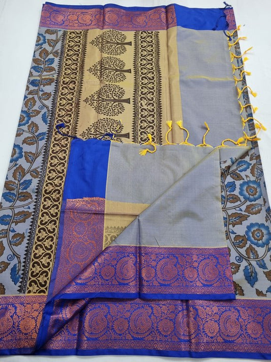 Kanchipuram Blended Trendy Soft Silk Saree 431