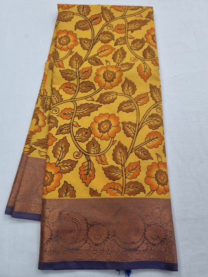 Kanchipuram Blended Trendy Soft Silk Saree 433 – Kanchipuram Lakshaya Silks