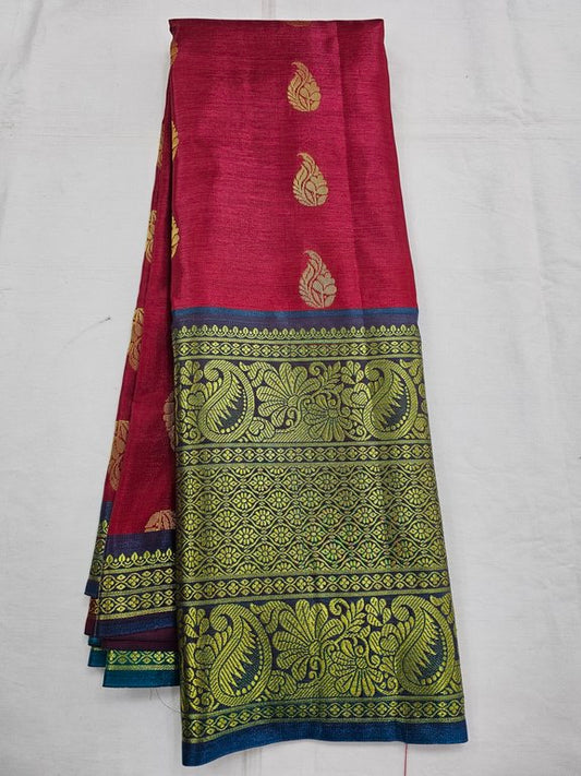 Kanchipuram Blended Trendy Fancy Silk Saree 435