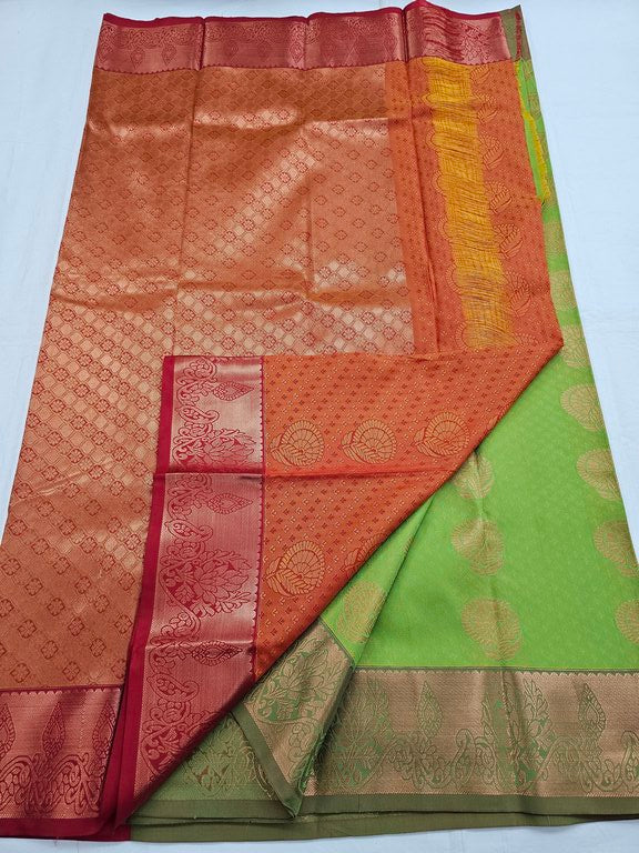 Kanchipuram Blended Trendy Fancy Silk Saree 443