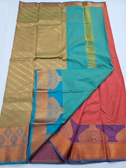 Red And Maroon Kanchipuram Pure Silk Sarees – Kanchipuram Lakshaya Silks