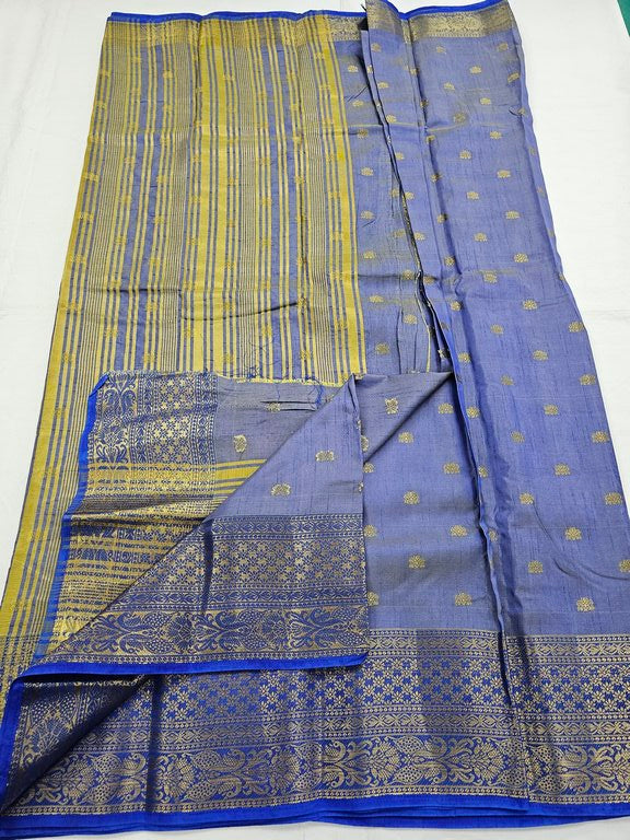 Kanchipuram Blended Trendy Fancy Silk Saree 453