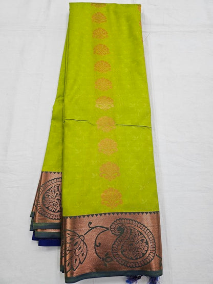 Yellow And Pink Kanchipuram Pure Silk Sarees – Kanchipuram Lakshaya Silks