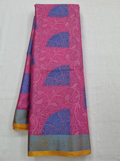 Kanchipuram Blended Trendy Fancy Silk Saree 468 – Kanchipuram Lakshaya Silks