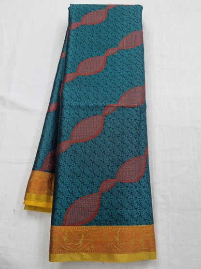 Kanchipuram Blended Trendy Fancy Silk Saree 470 – Kanchipuram Lakshaya Silks