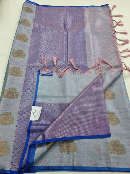 Kanchipuram Blended Trendy Soft Silk Saree 484 – Kanchipuram Lakshaya Silks