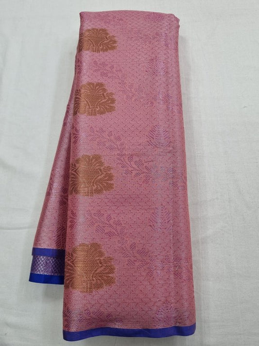 Kanchipuram Blended Trendy Soft Silk Saree 485