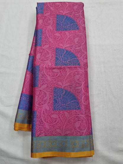 Kanchipuram Blended Trendy Fancy Silk Saree 475 – Kanchipuram Lakshaya Silks