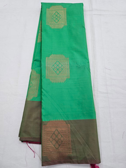 Kanchipuram Blended Trendy Fancy Silk Saree 476