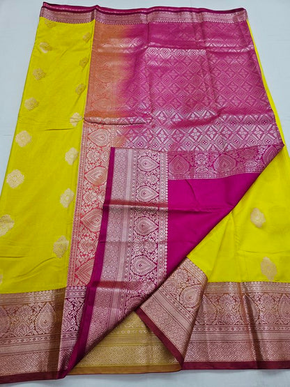 Kanchipuram Blended Trendy Fancy Silk Saree 479 – Kanchipuram Lakshaya Silks