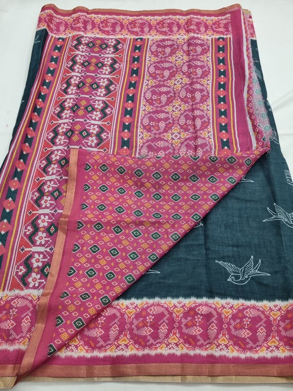 Kanchipuram Blended Trendy Kalamkari Silk Saree 491