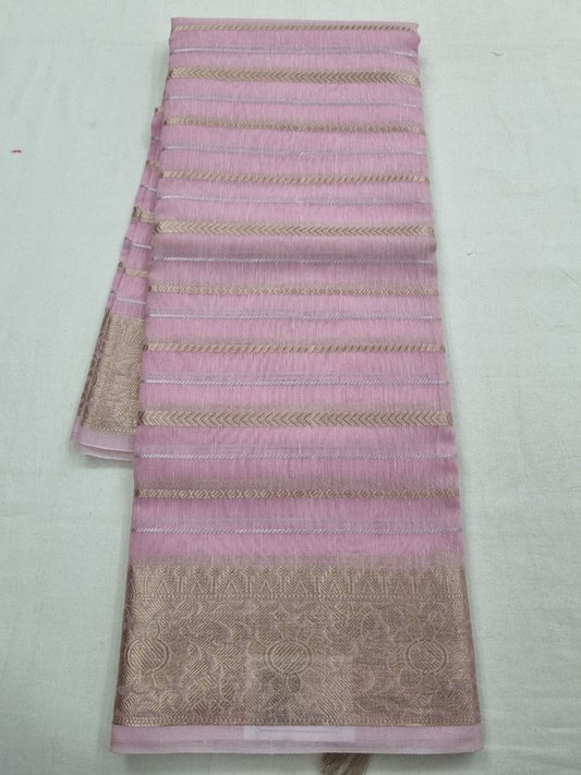 Kanchipuram Blended Trendy Tissue Silk Saree 497