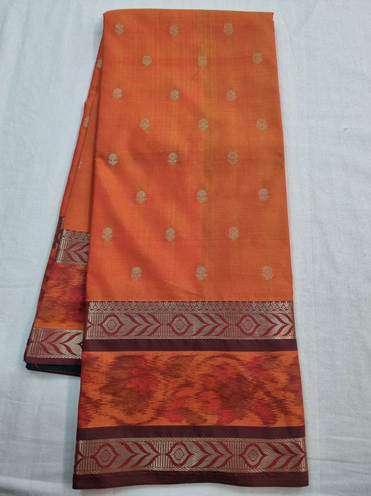 Kanchipuram Blended Trendy Fancy Silk Saree 499