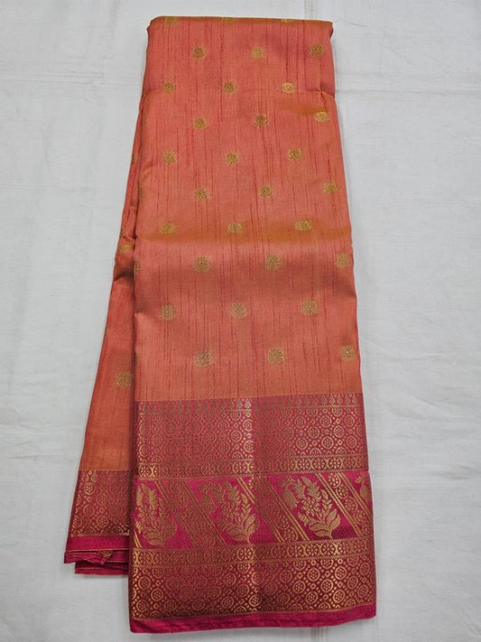 Kanchipuram Blended Trendy Fancy Silk Saree 500