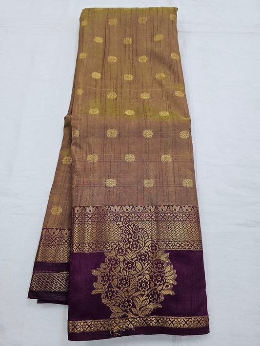 Kanchipuram Blended Trendy Fancy Silk Saree 501
