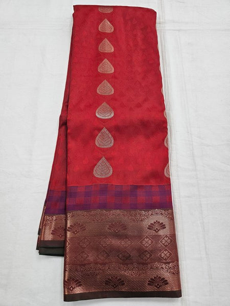 Kanchipuram Blended Trendy Fancy Silk Saree 504