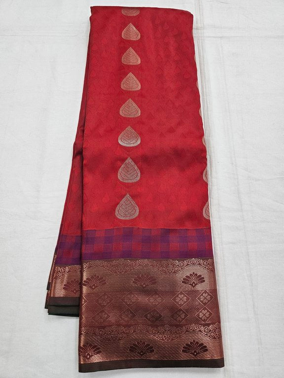 Kanchipuram Blended Trendy Fancy Silk Saree 504